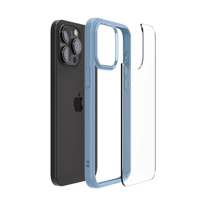 Spigen Ultra Hybrid, sierra blue - für iPhone 15 Pro Max
