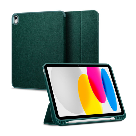 Spigen Urban Fit, midnight green - für iPad 10.9" 2022