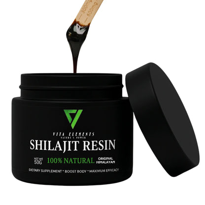 Original Resin Shilajit Himalaya Harz 100 % Rein Vegan Ohne Zusatzstoffe ESFA Laborgeprüft in Deutschland 50g