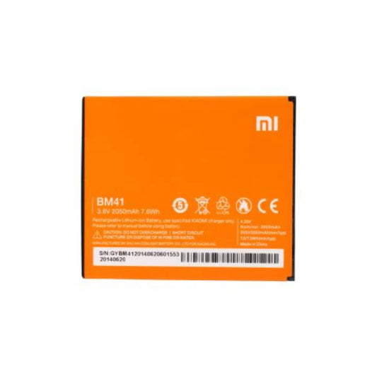 Auf diesem Produktbild wird der Xiaomi Akku BM41 Li-Ion 4.35 Volt 2000 mAh abgebildet.