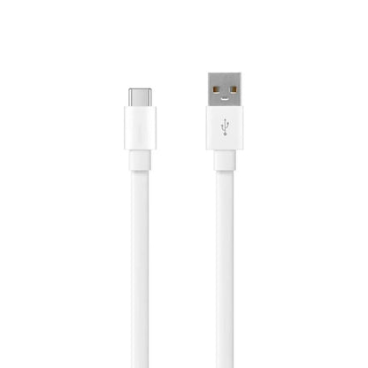 Das Bild zeigt das Xiaomi BHR4422GL Ladekabel USB-C in Weiß aus der Detailansicht.