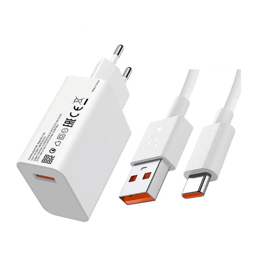 Xiaomi MDY 11 EZ Ladegerät 33W mit USB-C Kabel.