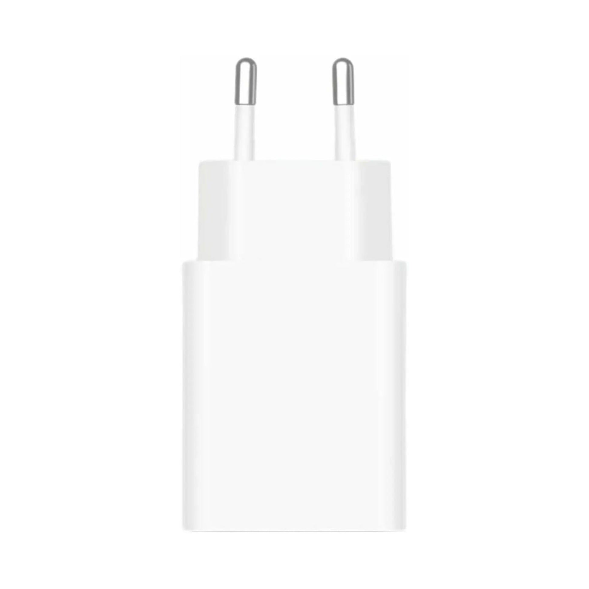 Das Bild zeigt das Xiaomi MDY-11 Ladegerät 22,5W in Weiß aus der Frontansicht. 