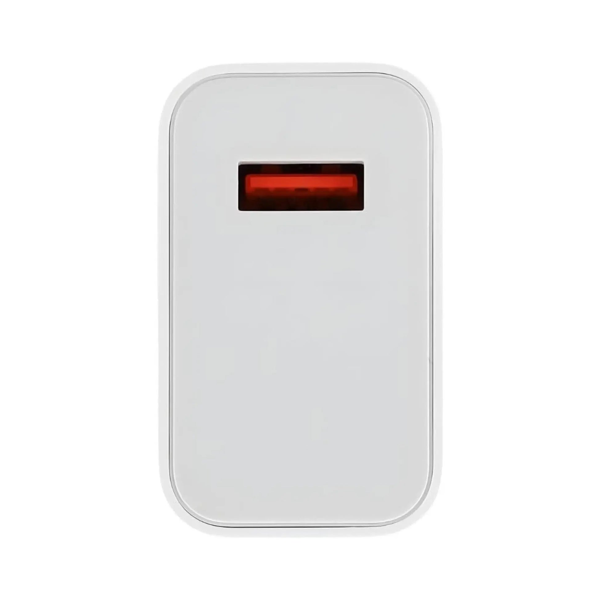 Das Bild zeigt das Xiaomi MDY-15-EK Ladegerät 90W in Weiß aus der Frontansicht.